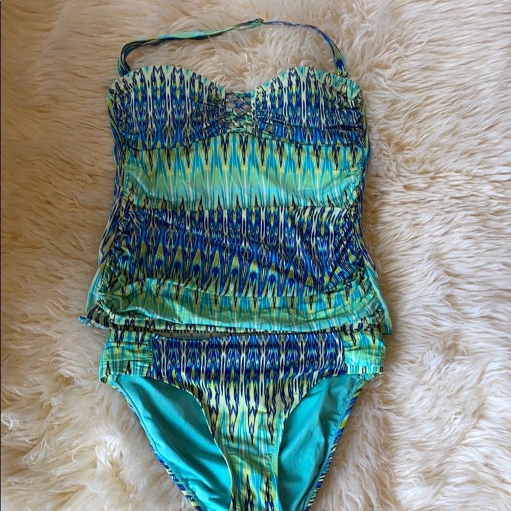 Bleu Rod Beattie Tankini set